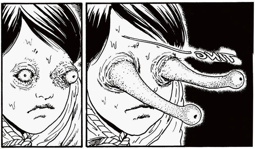 Pocas veces se había visto una influencia tan clara de JUNJI ITO en una ficción occidental como en el episodio 4 de #ITWelcomeToDerry. Fans de UZUMAKI, preparaos.
