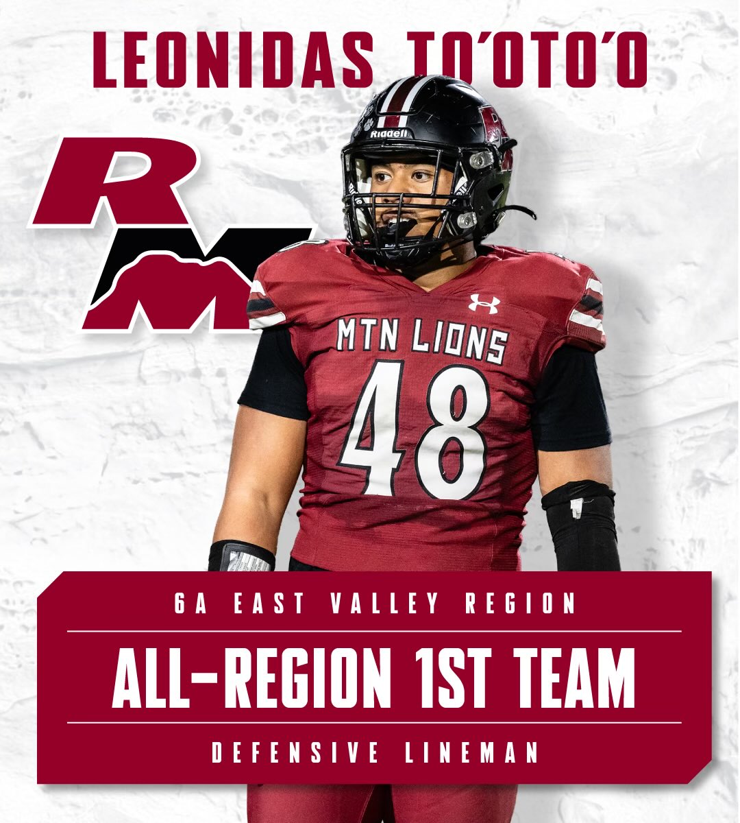 1st team All - Region <a href="/LeonidasT90/">Leonidas To'oto'o</a>