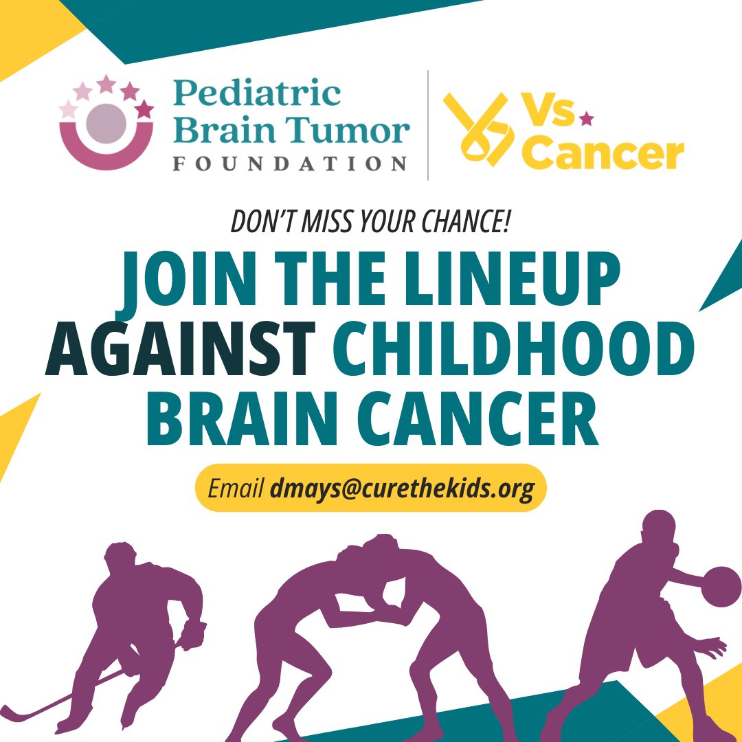 Winter schedules are filling up fast! Don't miss your chance to dedicate one game this season to kids fighting brain cancer. This is your final call—contact Dave Mays at dmays@curethekids.org before it's too late!