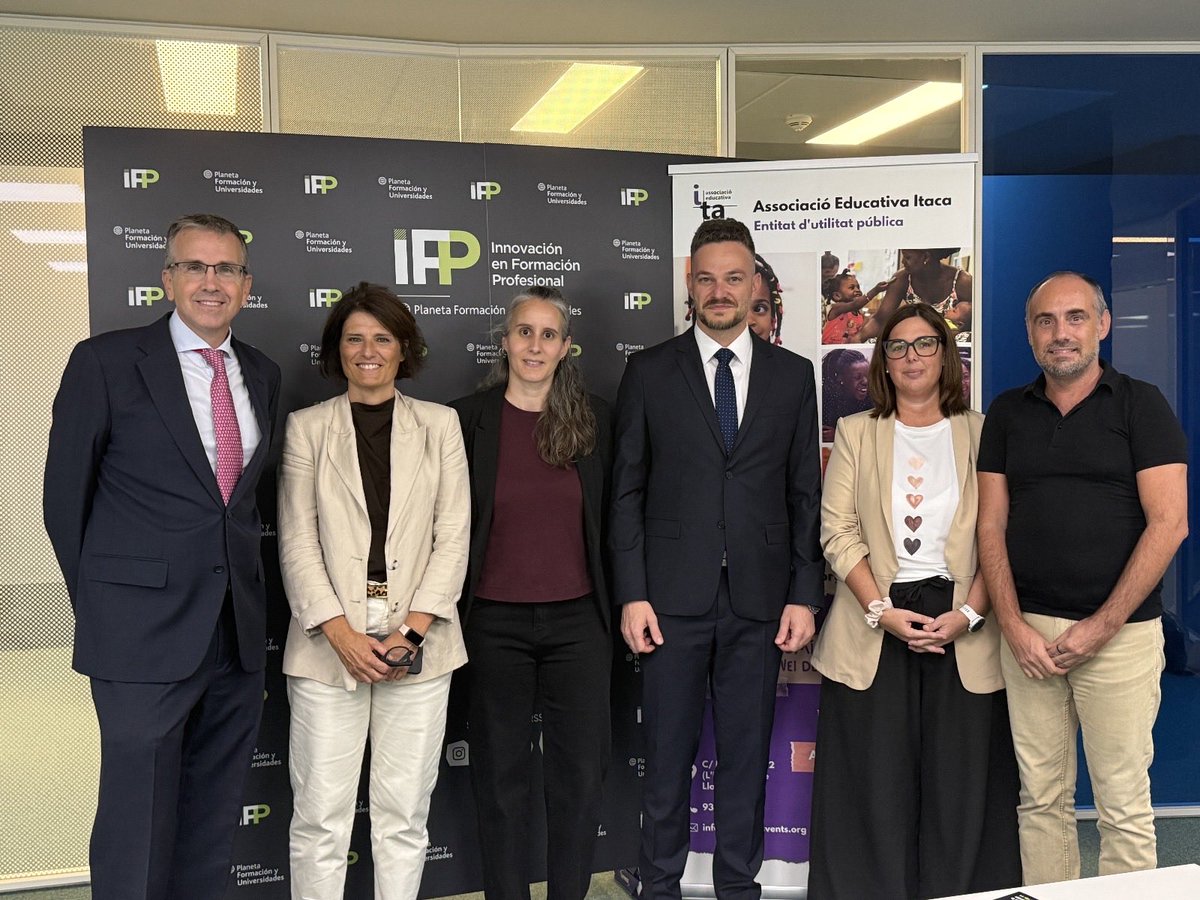 aeitaca's tweet image. Nou conveni amb iFP – Innovació en Formació Professional! ✨

La signatura es va dur a terme entre Jordi Fainé, Director General d’iFP,  @FelipeCamposlh President Executiu de l’Associació Educativa Itaca.