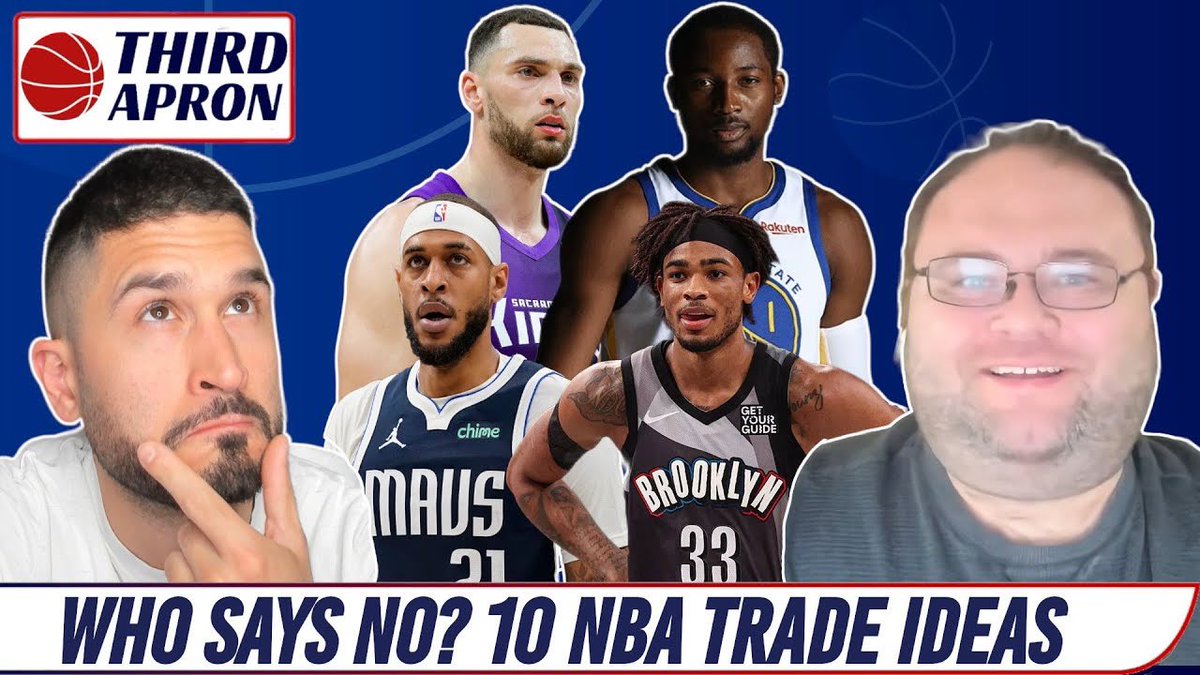 Catch up on last night’s first full length “Who Says No?” Third Apron podcast of the season with <a href="/SamQuinnCBS/">Sam Quinn</a>.

YouTube: youtube.com/live/w-0hbVyEP…
Apple: podcasts.apple.com/us/podcast/thi…
Spotify:   open.spotify.com/episode/26rluq…