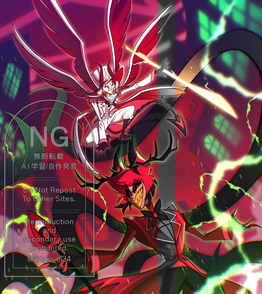 Hell's Greatest Tag Team
#HazbinHotelLucifer #HazbinHotelAlastor