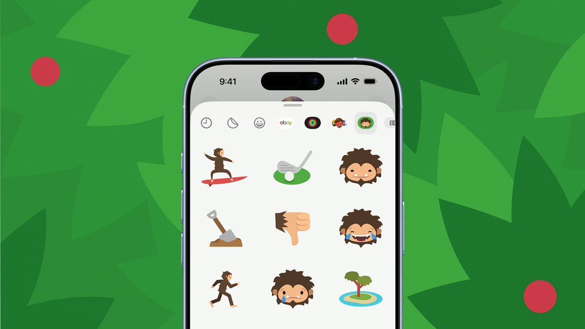 melanews's tweet image. Apple rilascia un pacchetto di 61 sticker per iMessage ispirato a Sneaky Sasquatch  
Disponibile gratis sull’App Store 🎮🥷  

#SneakySasquatch #iMessage #AppleArcade