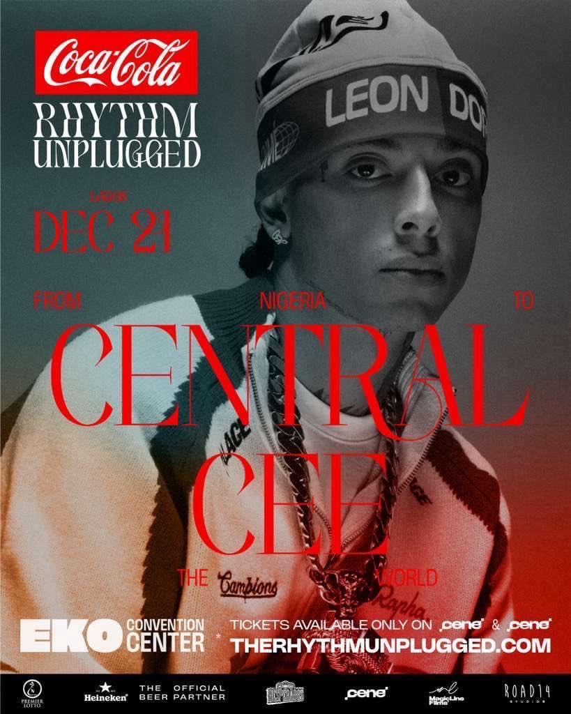 CENTRAL CEE LIVE IN LAGOS NIGERIA 🇳🇬  EKO CONVENTION CENTER 
🗓️ DEC 21