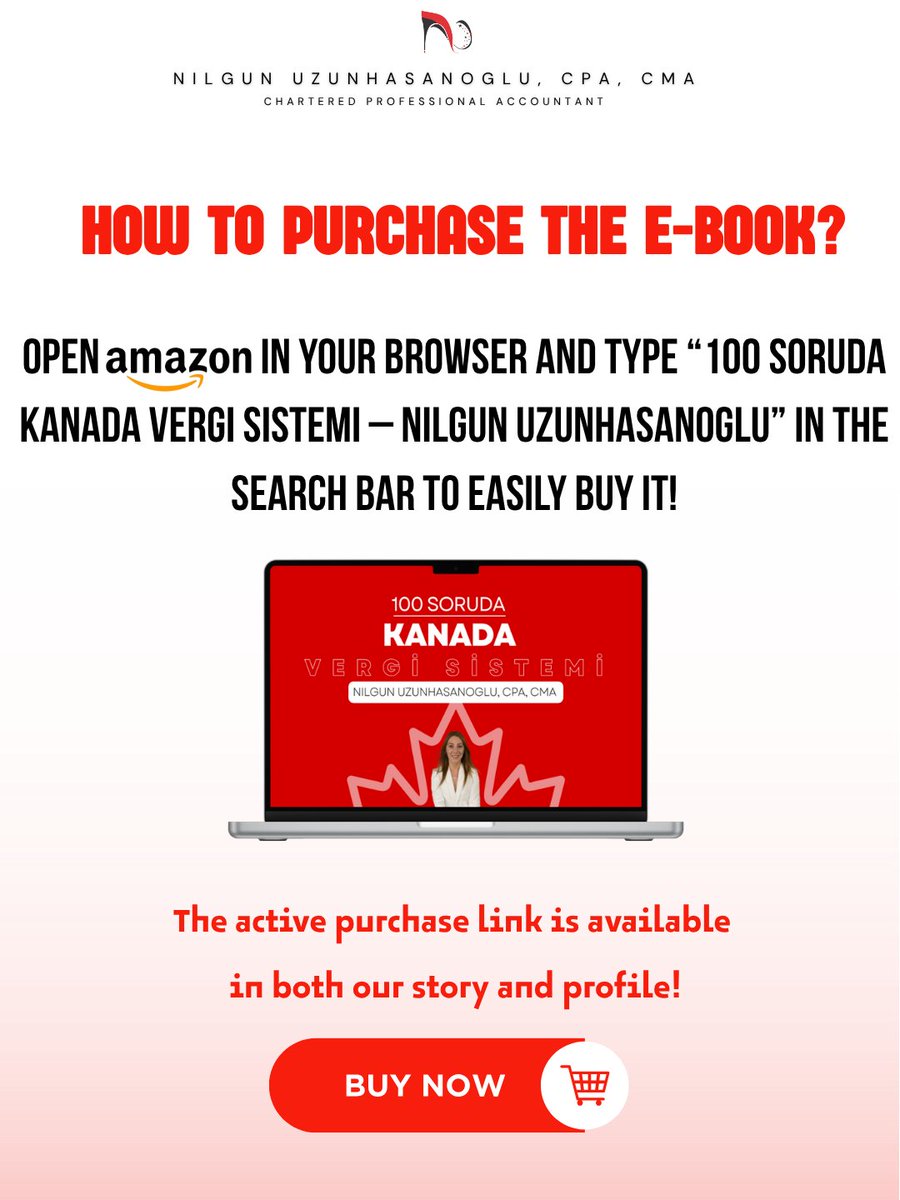 NUzunhasanoglu's tweet image. 📕 After years of experience and research, my comprehensive guide to the Canadian tax system is now available! 

Get your copy on Amazon 👉 a.co/d/aIYjmcn

#CanadianTax #TaxGuide #NewcomersToCanada #SmallBusinessCanada #CPA #TaxEducation