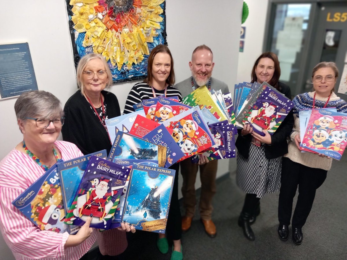 Kicking off our whole-school <a href="/NCEADukes/">NCEA Duke's Secondary School</a> Food Bank collection with the help of our amazing Duke’s staff! 🙌
Each year we aim to donate as many calendars as possible, and this time we were proud to contribute 40 calendars.