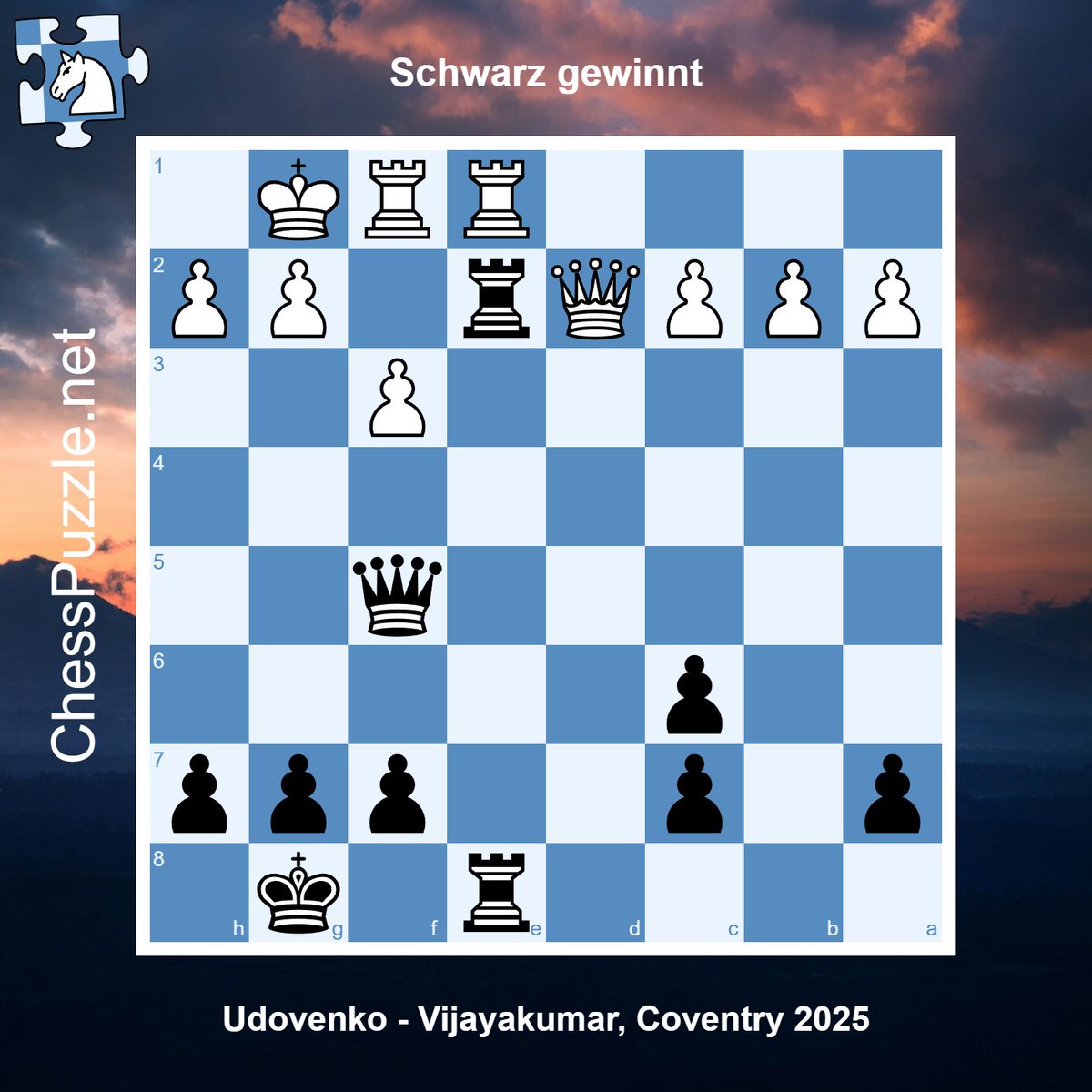 Daily #chess puzzle: chesspuzzle.net/Puzzle/1046800