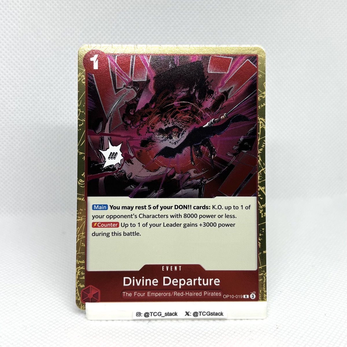 TCGstack's tweet image. #onepiece 👍🏻 Foil