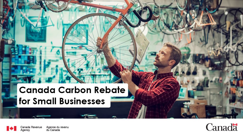 CanRevAgency's tweet image. The rates for the final payment of the #CanadaCarbonRebate for Small Businesses are now available. Estimate how much you may get: ow.ly/NxB450XsYzV #CdnTax #CdnBusiness