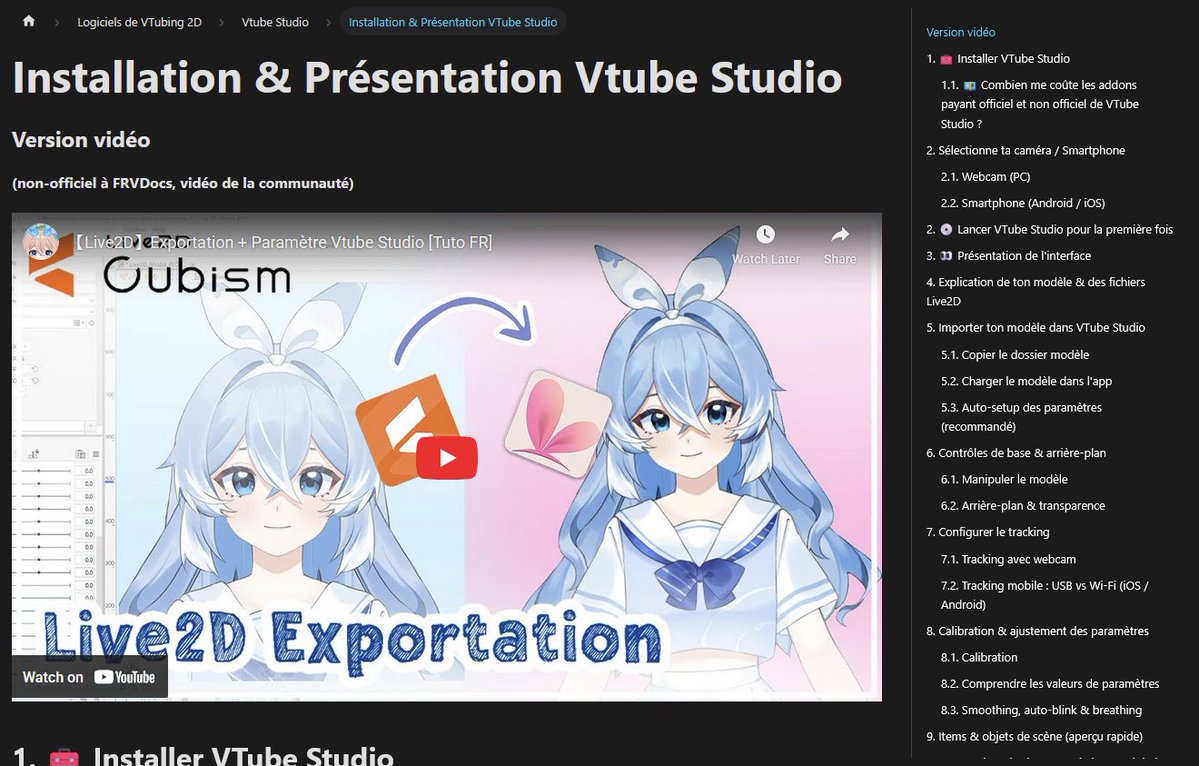 jojo58fr's tweet image. Tuto &amp;amp; liste des ressources sur  Vtube Studio + VBridger en cours... ✏️

- J&apos;ai aussi indiqué comment installer VSeeFace sur Linux pour ceux qui avaient besoin de détail.
- Ajout d&apos;une bar de recherche pour vous permettre de trouver facilement ce que vous chercher parmis toute la…