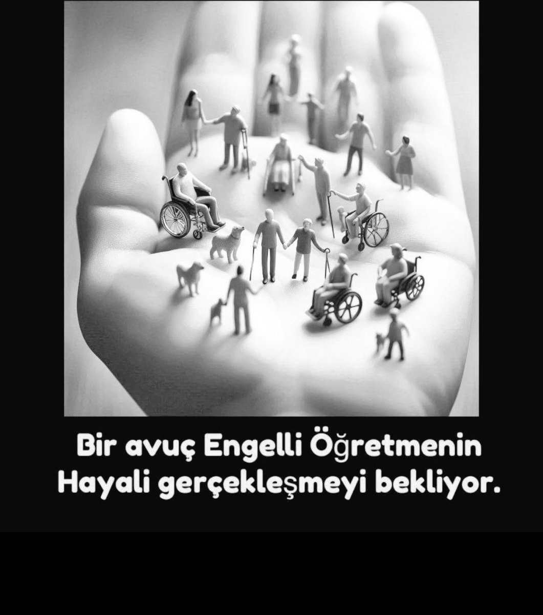 Sn.Cumhurbaşkanım, biz görev için doğuştan hazırız.  <a href="/RTErdogan/">Recep Tayyip Erdoğan</a> <a href="/EmineErdogan/">Emine Erdoğan</a> <a href="/Yusuf__Tekin/">Yusuf Tekin</a> <a href="/tcbestepe/">T.C. Cumhurbaşkanlığı</a> <a href="/_cevdetyilmaz/">Cevdet Yılmaz</a> <a href="/kasapoglu/">Dr. Mehmet Kasapoğlu</a>  <a href="/tihek_kurumsal/">TİHEK 🇹🇷</a> <a href="/tcmeb/">Millî Eğitim Bakanlığı</a> <a href="/MahinurOzdemir/">Mahinur Özdemir Göktaş</a> #EngelliÖğretmeneMüjdeVerin