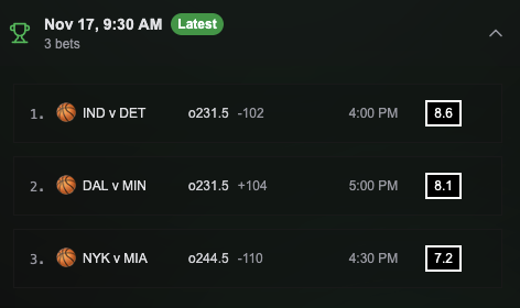 dumbmoneypicks.ai NBA Edge Alerts Mon 11/17
#GamblingX