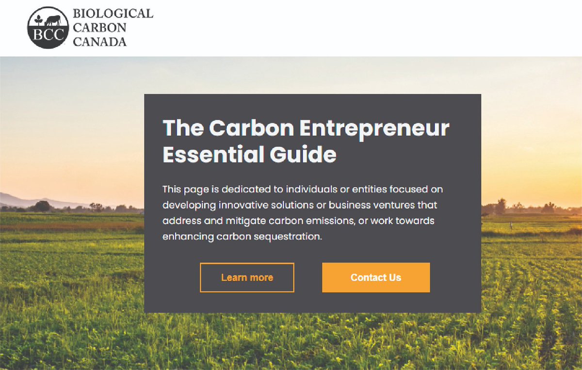The Carbon Entrepreneur’s Essential Guide
Discover tools and insights for innovators creating solutions to cut emissions and store carbon. At BCC, we champion ideas that move us toward a low-carbon future.
👉 bit.ly/3Pm0BeT

#BCC #CarbonOffsets #Sustainability