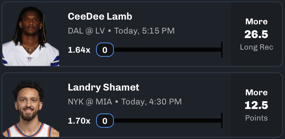 SportsDrea's tweet photo. Daily Chalkboard Cook-Up ⛽️

Ceedee 26.5 Longest Rec — OVERS ONLY
Shamet 12.5 Points — LOCKED + LOADED

Shamet = Play of the Day
Ceedee = I’m leaning HEAVY

Drop a ❤️ if you’re rolling with it.
Code AUSTIN on CB = $100 match + free square.

Let’s EAT. 😤💰 https://t.co/aFe5cqxxB7