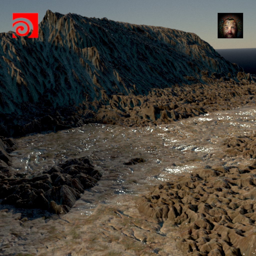 Richard74565596's tweet image. The dying of the light. Really like the realistic sunlight in karma it has a nice magic golden hour air to it. #houdini #sidefx