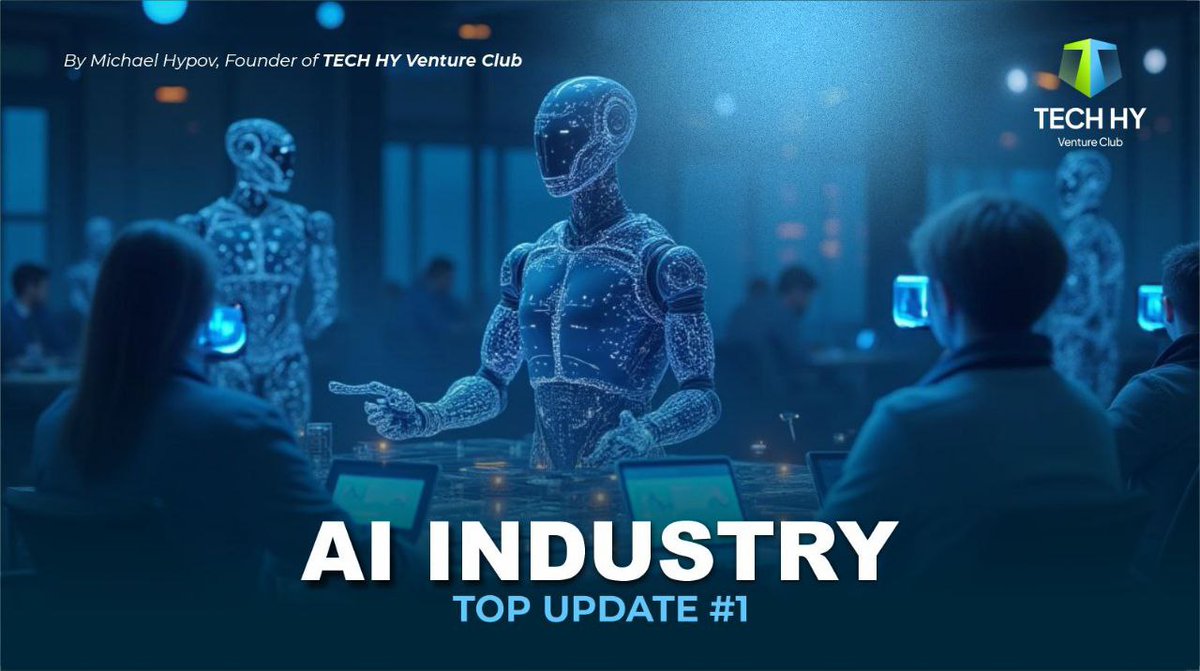 TECHHYVC's tweet image. 🤖 AI Industry - top update #1

We actively incorporate AI technologies into our business and stay updated on this industry, so we&apos;re happy to share the latest AI news that could be useful to you right now!

Welcome to read our first AI industry digest  

techhyvc.substack.com/p/ai-industry-……