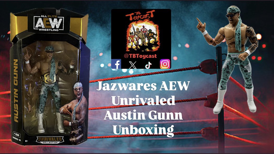New Unboxing Video

Back with some more Jazwares AEW figures! This week it’s one half of the Gunn Club! It’s Austin Gunn!

youtu.be/H7eETfRnYwk?si…