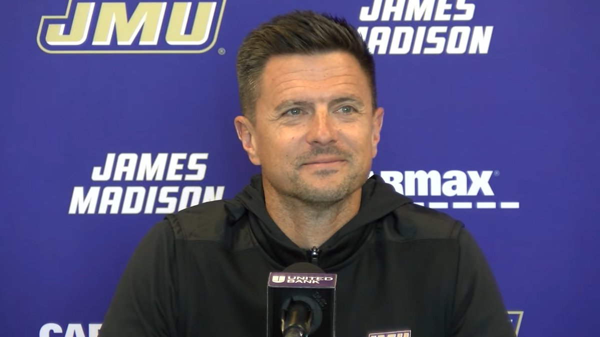 Hear from James Madison head football coach Bob Chesney as he spoke to the media on Monday.

No. 21 JMU (9-1, 7-0 SBC) play host to Washington State on Saturday at 1:00 p.m. inside Bridgeforth Stadium. 

🔊 bit.ly/4i4sGEF

<a href="/JMUFootball/">JMU Football</a>