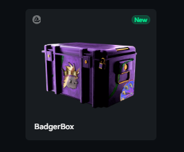 Thanks to <a href="/paradex/">Paradex</a> &amp; <a href="/MoneyBadgersX/">MoneyBadgers</a> for the Badger Box NFT drop.

Can wait to see what's inside !