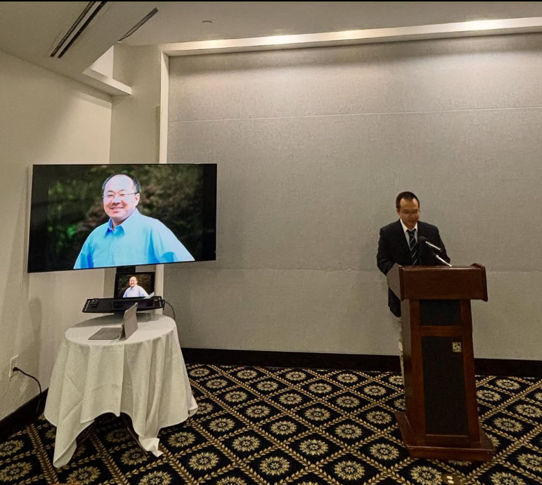 PFC_NPC's tweet image. “The court waited for almost a year with repeated delays before this decision was handed down. It shows that this case was a political decision, and demonstrates that there’s really no legal basis for my father’s conviction.”

From Yifu Dong, speaking on his father&apos;s situation.