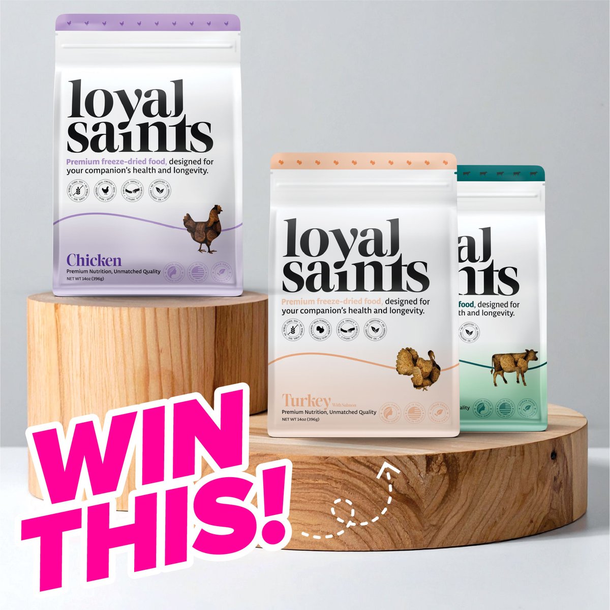 ✨Time for a Giveaway!
Win $300 worth of dog food from Loyal Saints! Includes 2 Loyal Saints Freeze-Dried Dog Food Sampler Variety Packs of gourmet, human-grade meals for dogs. 
Enter now: moderndogmagazine.com/articles/givea…