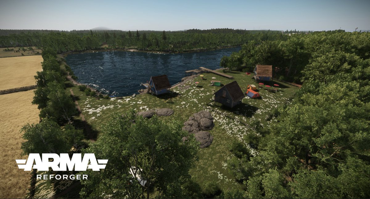 Timeout on the Lake near Vukovar City  #ArmaReforger #VUKOVARmap #DennisGreeen