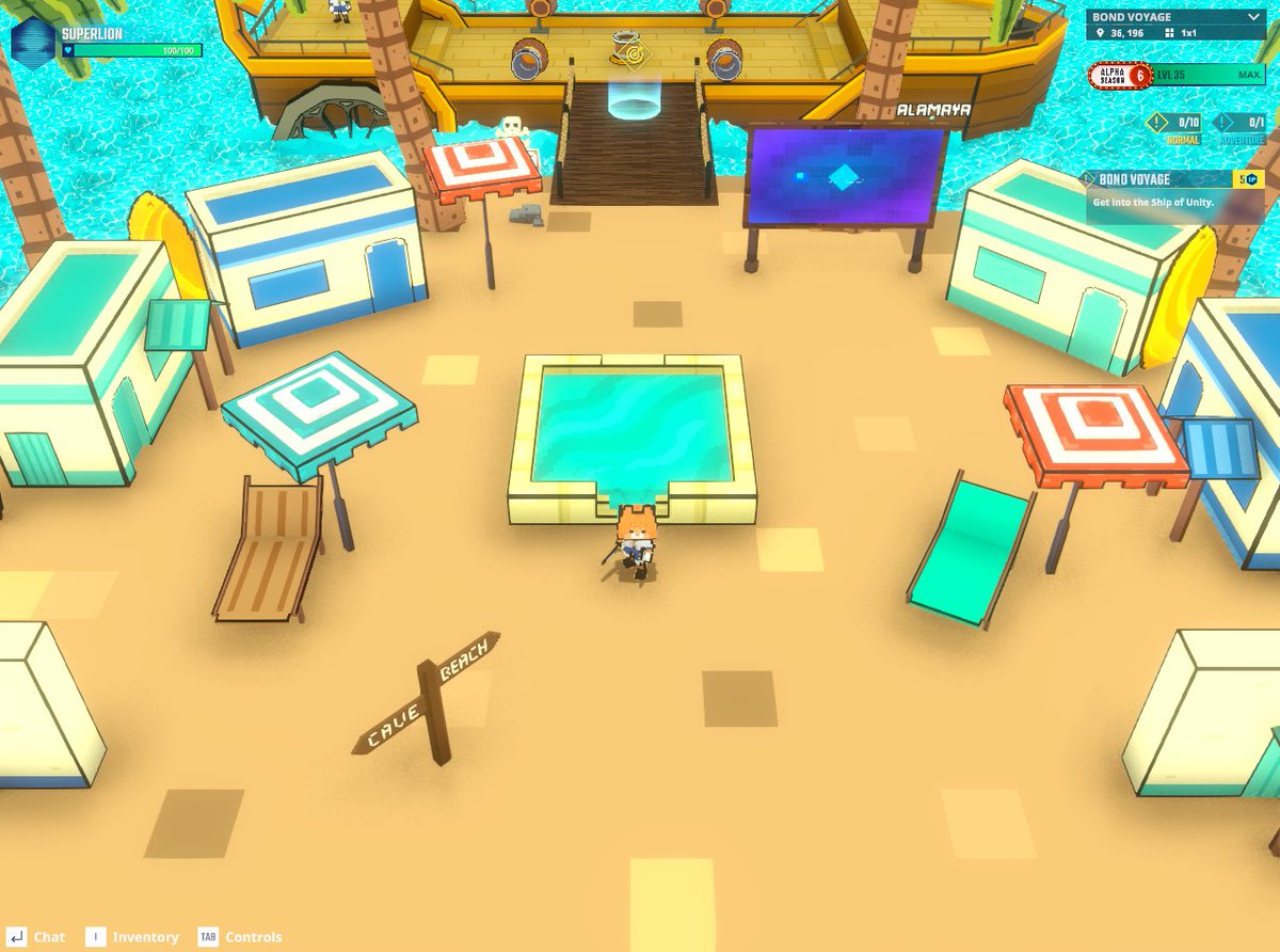Be in the square pool or be square. <a href="/TheSandboxGame/">The Sandbox</a>  tsbga.me/TheSandbox