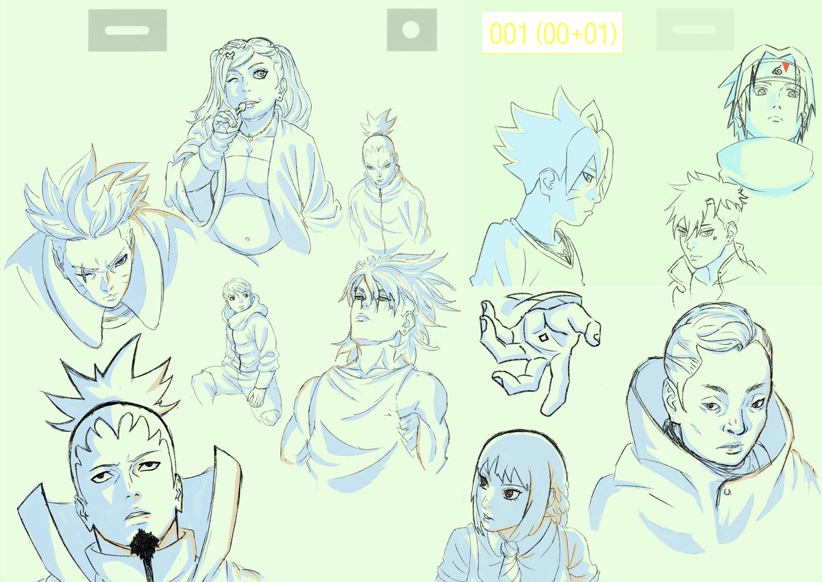 Leaks hyped me too much, can't wait for the full chap, now I need to draw boruto new design, Ike cooked even more with this one 
#BORUTO #rkgk