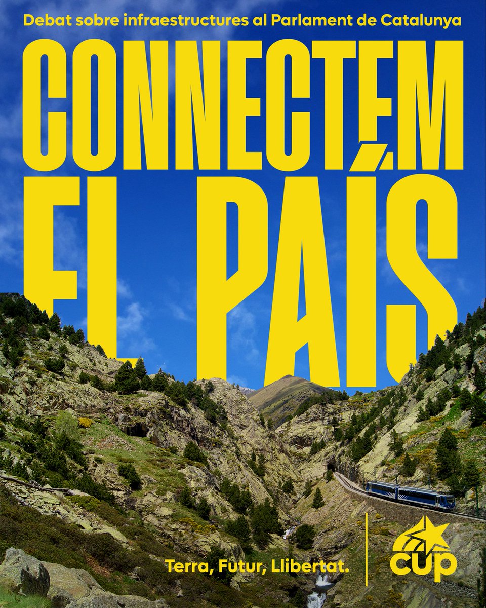 cupnacional's tweet image. ❌ Connectar País Valencià amb Catalunya
❌ Millorar el servei de rodalies

👎 Continuar invertint en el centralisme amb la capital del reino, millorant un servei que ja funciona. 

LA CUP APOSTEM PER CONNECTAR EL PAÍS 👉 instagram.com/p/DMPtVn6ibTG/…