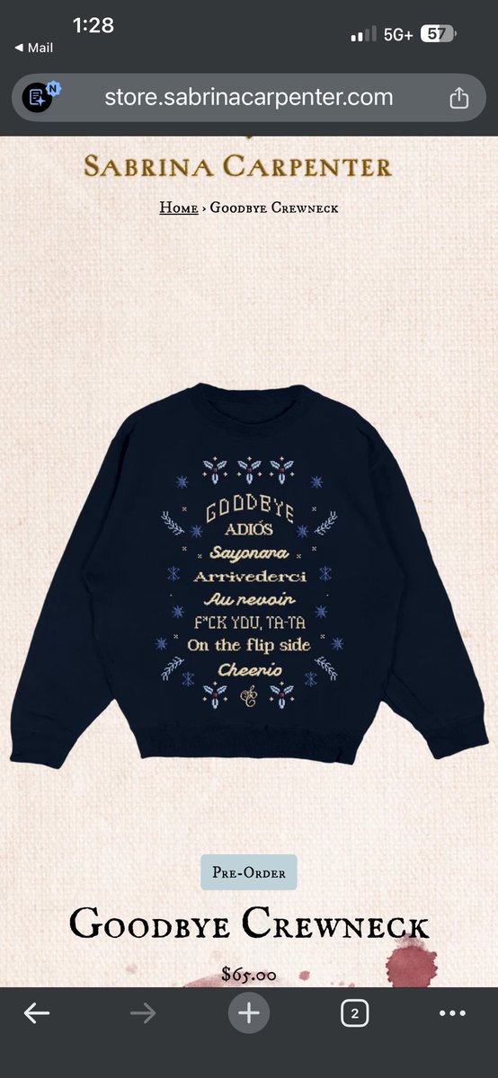 tistheallison's tweet image. if the lettering was on the back i would actually consider buying it