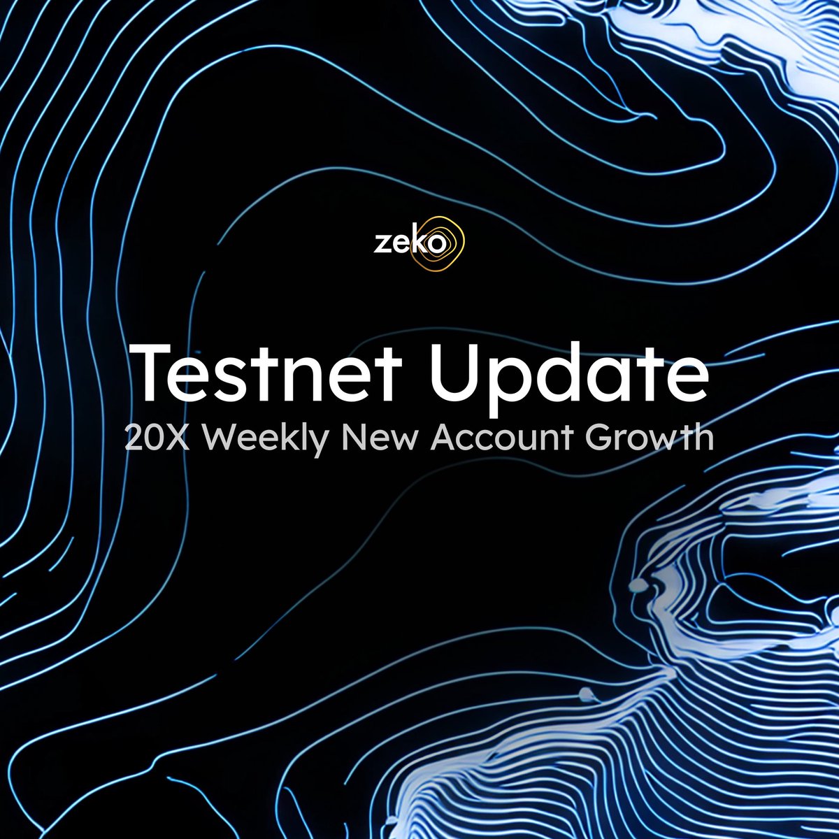 💥 Zeko Boom Testnet Contest is off to the races with:

20X weekly new account growth📈
200X monthly user transaction growth📈

The zkInternet Revolution is here. Join us - visit  zekoboom.zeko.io for Sprint #1 &amp; stay tuned for the start of Sprint #2

#ZekoBoom #zkPrivacy