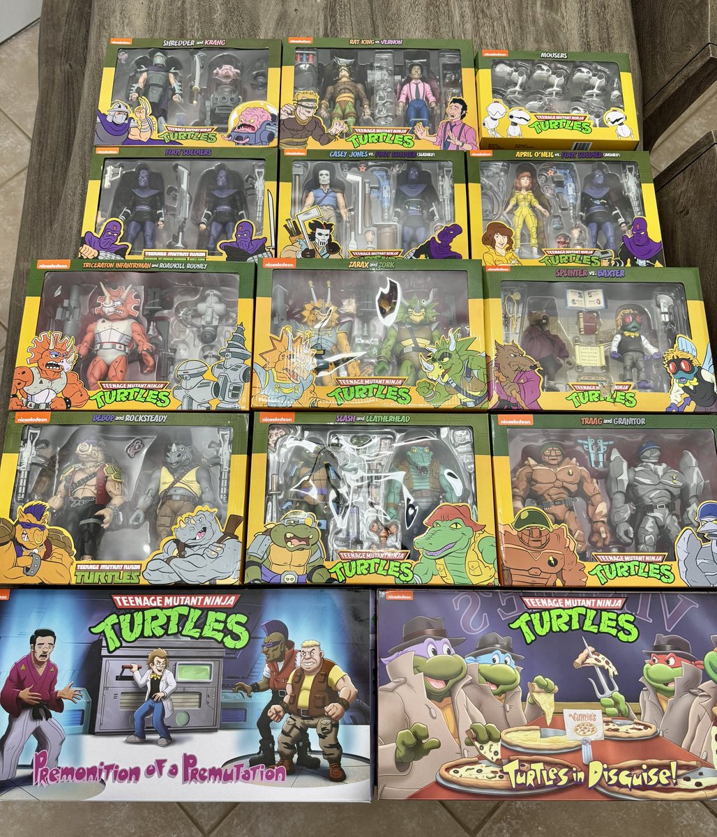 makoehlke's tweet image. Neca TMNT Toon line for sale. DM me if interested. Reposts appreciated #chc #collectorshelpingcollectors