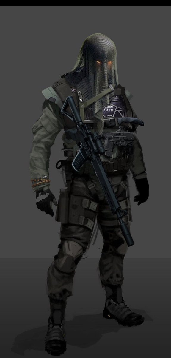 AgentAden's tweet image. I still wanna cosplay this version of Vigil