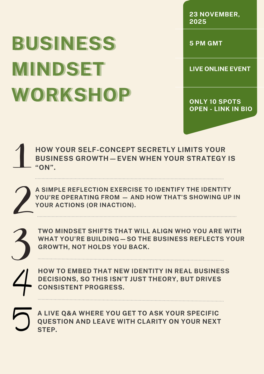 Irealice's tweet image. There is nothing keeping you more stuck on your current income

Than your self-worth and your money mindset.

Your dominant assumptions and beliefs create the experience you have.

So if you want to break through that ceiling,

You have to change manually your dominant stories,…