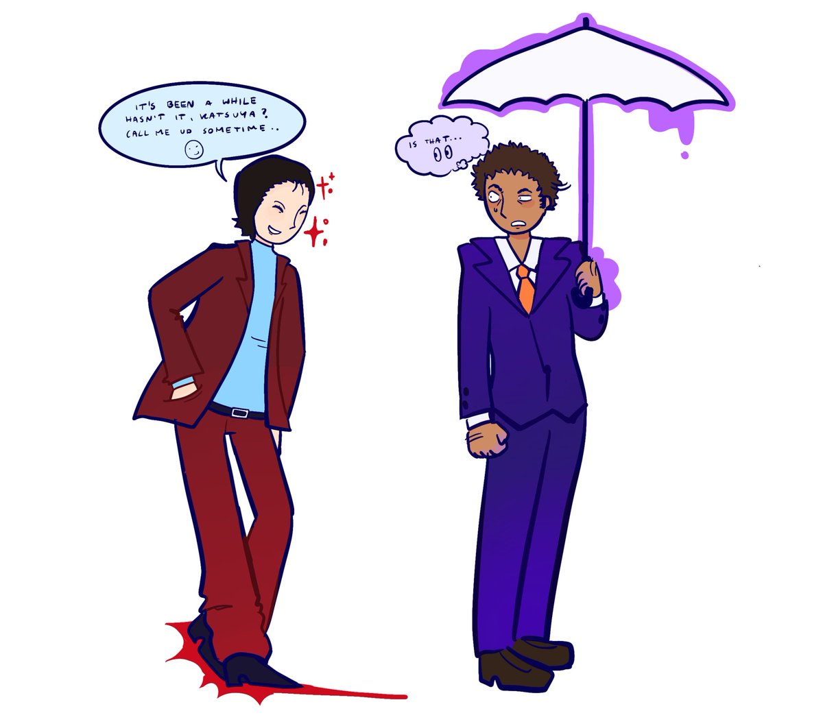 iheartsealight's tweet photo. Disgusting gusy+ shimazaki and hatori shamelessly hanging around in. Idk it was supposed to be spirits and such but it's up to interpretation.someone also said to draw hatori ill draw him separately IM SO SORRY FOR THE TAGG 😢😭😭😭😭😭 i hope this is the right ship im dead https://t.co/ntxwBVD71t