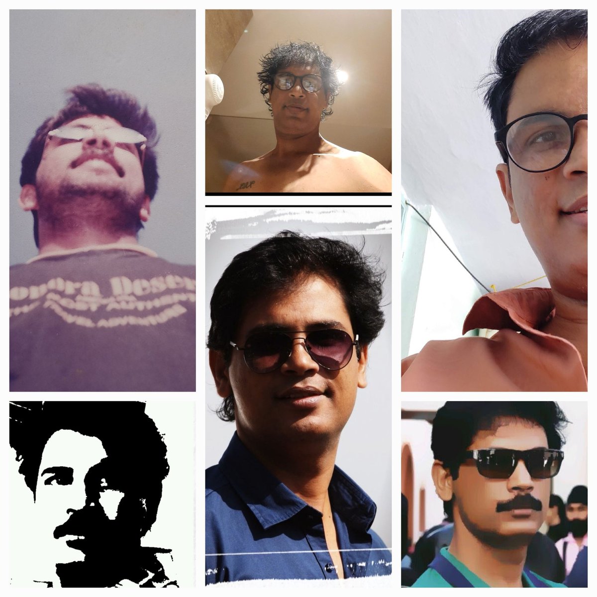 acmugil's tweet image. &quot;Time(machine)&quot;கிடைத்து🕛🪩🌀
இளங்கலை..முதுகலை..படிக்கும் நேரங்களிலும்..உதவி
இயக்குனராக பணியாற்றிய நேரங்களிலும்..திரைப்
படங்களுக்கு கதை வசனம் எழுதிய தருணங்களிலும் சரி..தற்போது மூன்றாவது திரைப்படம் இயக்கும் முயற்சி வரை..வித்தியாசமான என் புகைப்படங்கள்...
அழகிய நாட்கள்4️⃣7️⃣📌