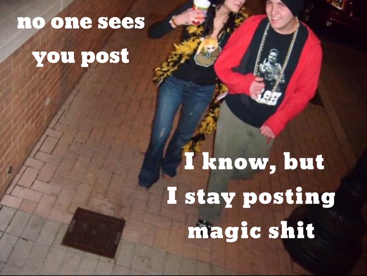 CosmicAdonis's tweet image. Learn new things

Express creatively

Give yourself grace

Be aware of your thoughts and guide them

Be present in the moment. 

Just try this and see how much you and your life changes. 

I promise fam.