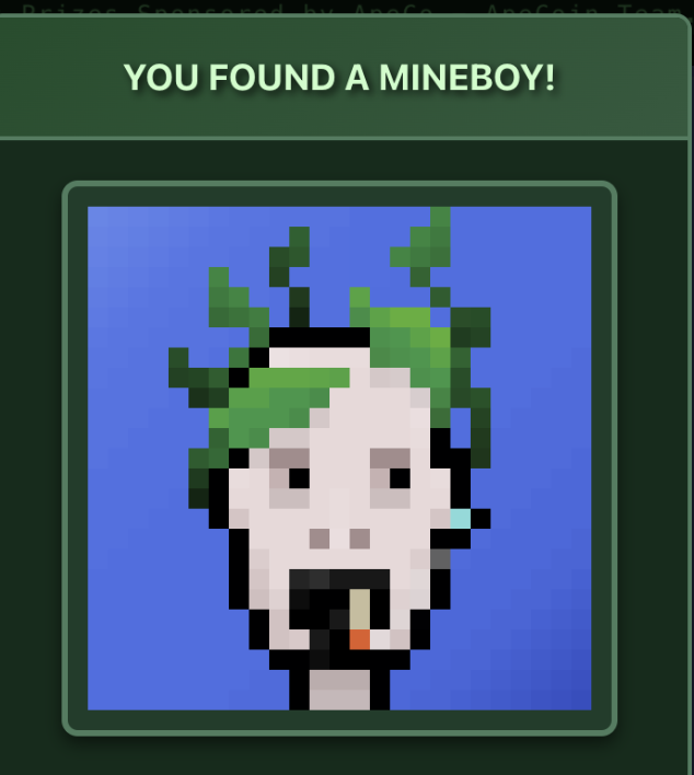 Ah, the great outdoors! <a href="/mineboy_app/">MineBoy</a>