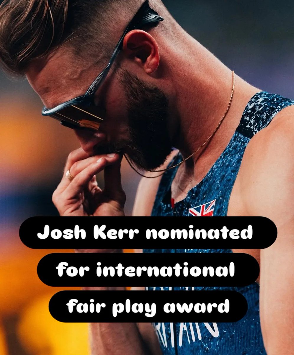 BASCSupporters's tweet image. Josh Kerr has today been shortlisted for the International Fair Play Committee award to recognise his dedication to fans ❤️

Emmanouil Karalis and Tim van de Velde are also nominated 🙌

You can vote for Josh via the World Athletics social media channels 🏴󠁧󠁢󠁳󠁣󠁴󠁿🇬🇧

📸 Josh Kerr