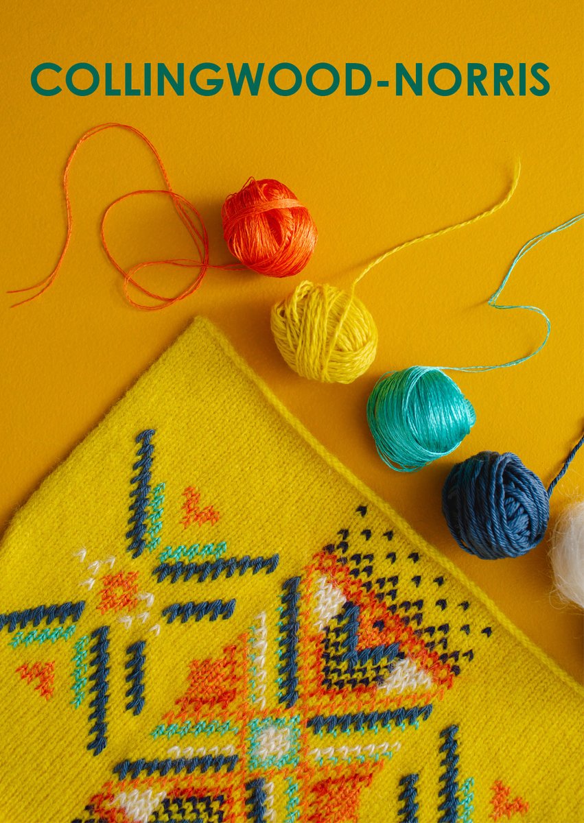 This is an example of Swiss darning- used here for decoration. It’s also great for reinforcing threadbare areas and repairing holes! 
Learn this with me in the new year: 

collingwoodnorrisdesign.com/visible-mendin…

#visiblemending #learnsomethingnew #swissdarning