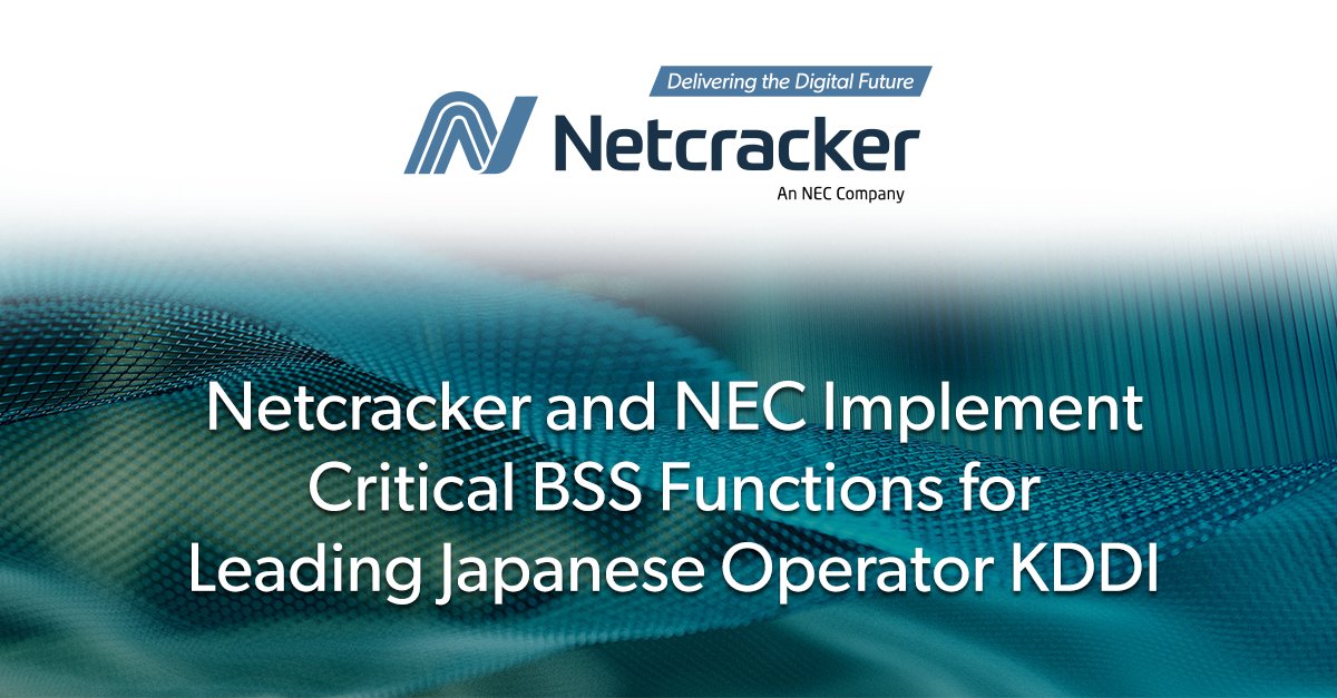 NetcrackerTech's tweet image. Netcracker will deploy its Active Mediation within its Revenue Management platform for @official_kddi as part of a long-term IT strategy to streamline operations and continue delivering high-quality services for end customers. netcracker.com/news/press-rel…

#active #mediation #bss