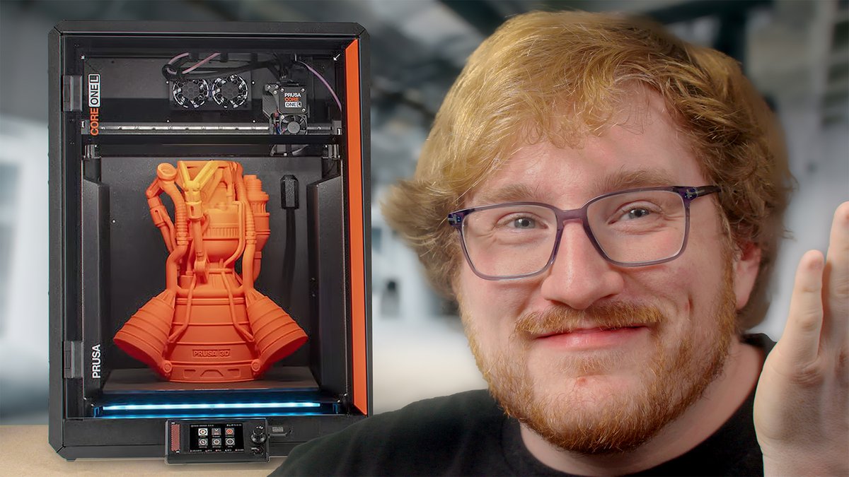jakkuh_t's tweet image. new video!!! the Prusa Core One L... could it be the perfect 3D printer? go find out.

youtu.be/Zd78RVO42ao
