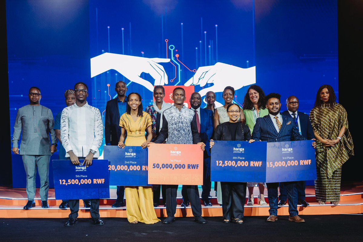 Still buzzing from last week’s #HangaPitchfest in Kigali 🤯🚀

Rwanda’s innovators aren’t just pitching apps, they’re pitching answers to our biggest problems — climate, health, finance, agriculture. 

Give youth the tools, and they’ll build the future.

And those tools are