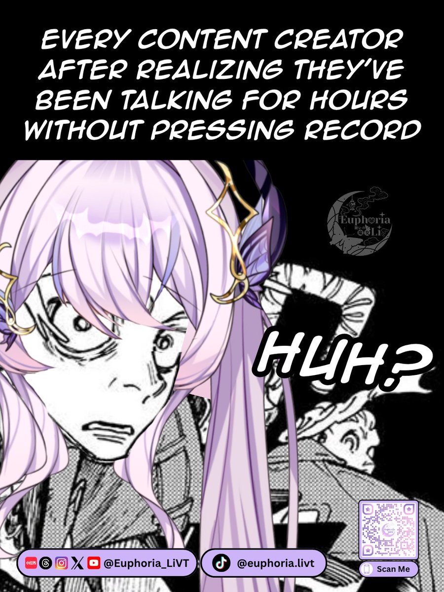 Every Content Creator after realizing they've been talking for hours without pressing record:
