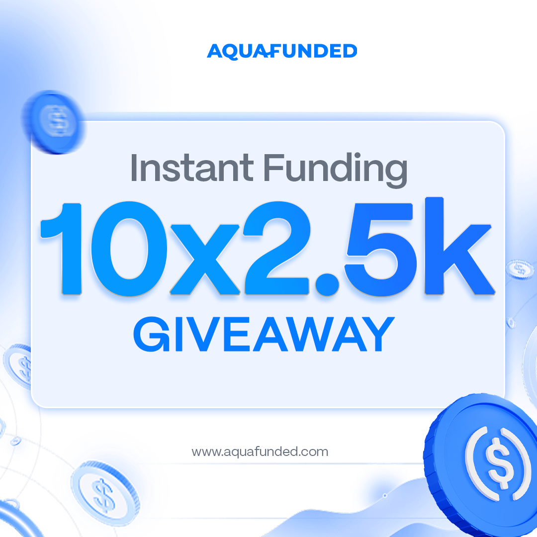 AquaFunded's tweet image. We&apos;re giving away 10 instant funded accounts 🎁

1. Follow @CoreyAquaFunds &amp;amp; @aquafunded and turn on notifications 🔔
2. Like, repost and comment &quot;WELCOME&quot; to his post

Winners will be announced in 48 hours