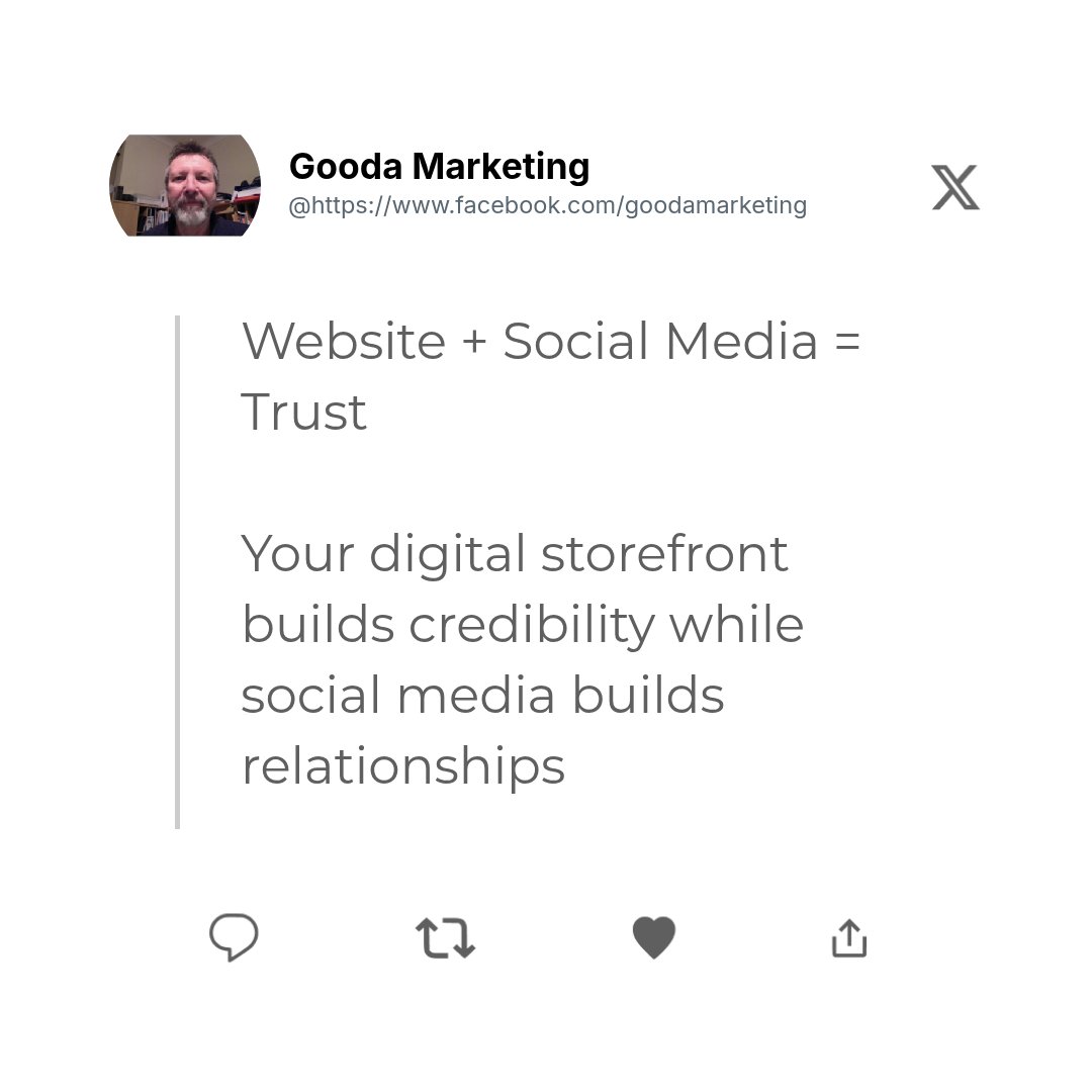 GoodaMarketing's tweet image. 🌐 WEBSITE
Your digital storefront
• High-converting design
• SEO-optimized structure
• Mobile-responsive