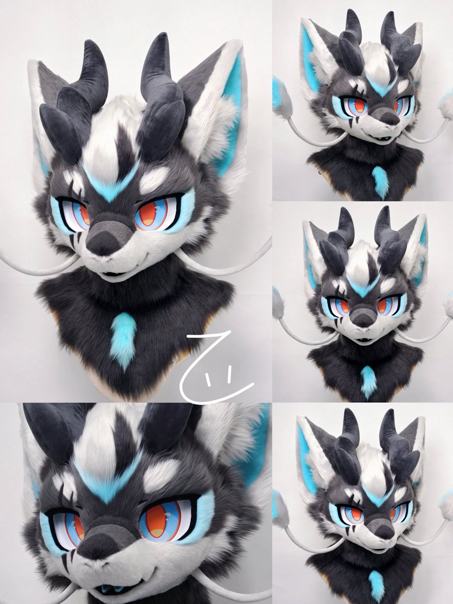 🔪🐉
#兽装 #fursuit #Erqing