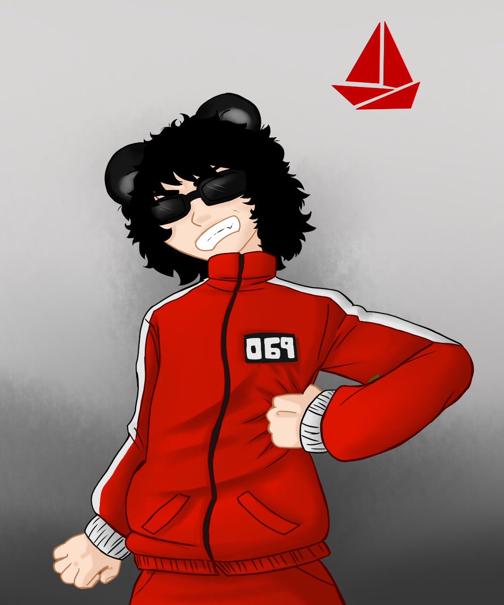 WesdotTakeshi's tweet image. El esta dispuesto a ganar y va con todo!! 
Vaamoos
Primer dibujito de los squids

#squidscraftgame4 #scg4 #spreenfanart #spreen