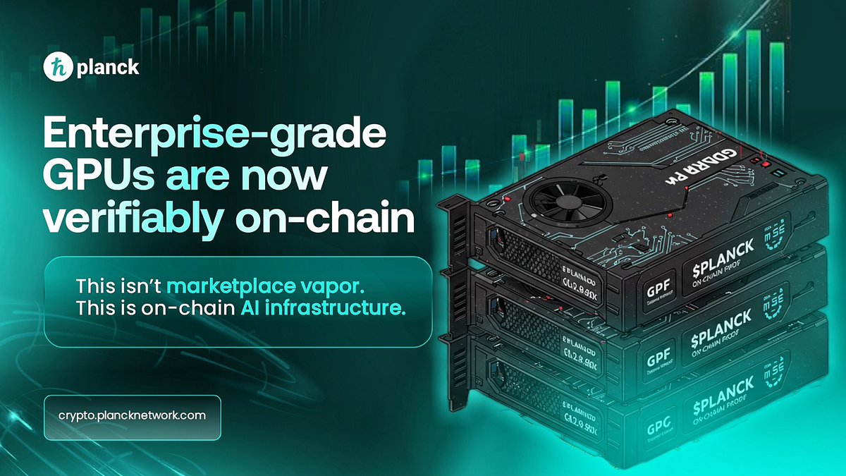 🚨 PLANCK CLOUD INVITING NEW COMPUTE PROVIDERS 🚨

If you are a compute provider that has:
 
1. NVIDIA H100
2. NVIDIA H200
3. NVIDIA Blackwell B200
4. NVIDIA A100
5. NVIDIA L40
6. NVIDIA RTX 6000 Ada
7. NVIDIA RTX 5090
8. NVIDIA RTX 4090
9. NVIDIA RTX 3090

Register yourself on
