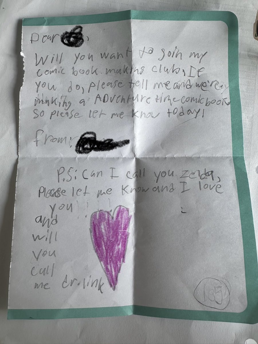 love2angel12's tweet image. Should I be worried for my kid you guys?😅

The second part of the letter is sending me🤣🤣🤣